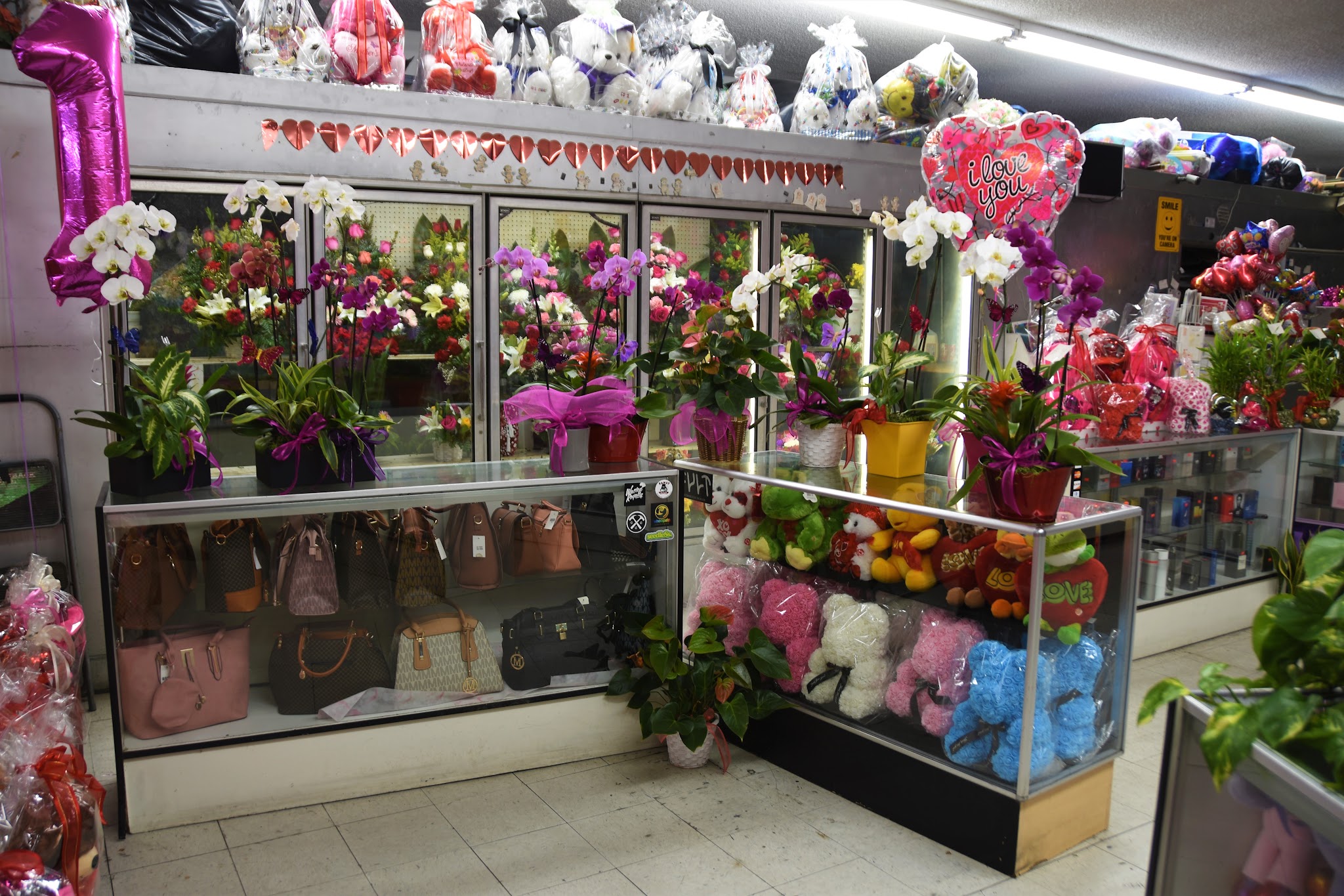 Inside Silvia's Flowers on Van Nuys Blvd in Pacoima